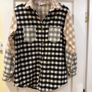 Plaid Checkered Jacket